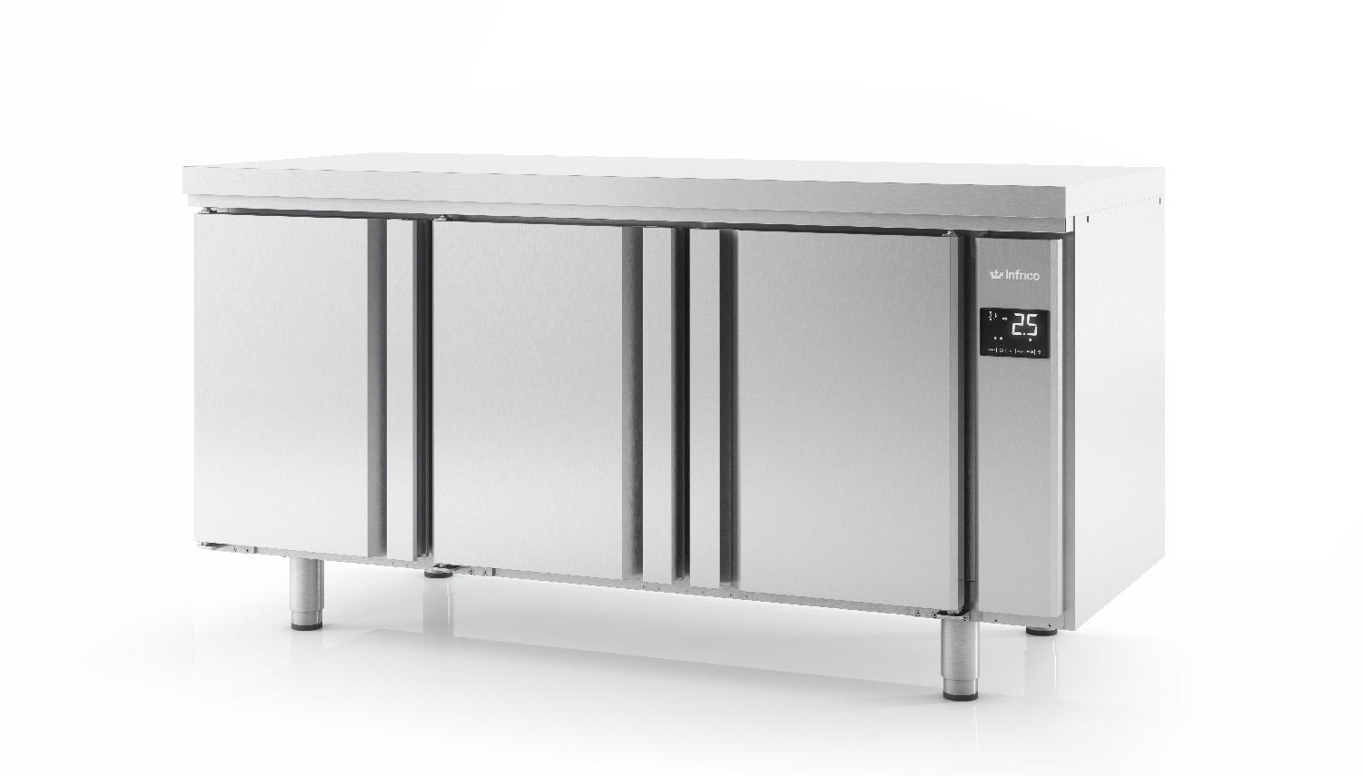 Chladiaci stôl EN 60x40 cm s externou kondenzačnou jednotkou, línia 800 – INFRICO