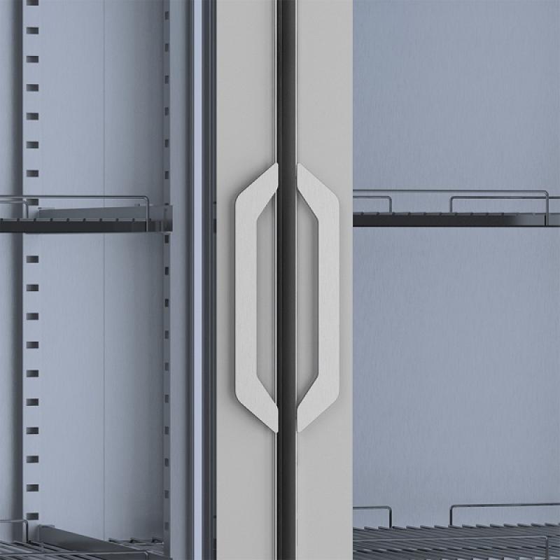 Chladiaca skriňa GN 2/1 s presklenými dverami, AGB 700/1400L – INFRICO