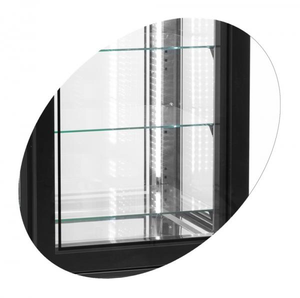 Panoramatická cukrárenská chladiaca vitrína, UPD400C – TEFCOLD