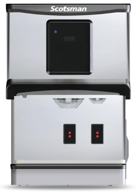 Výrobník a dávkovač ľadu typu "Cubelet" SCOTSMAN, línia  DXN 100 - 200