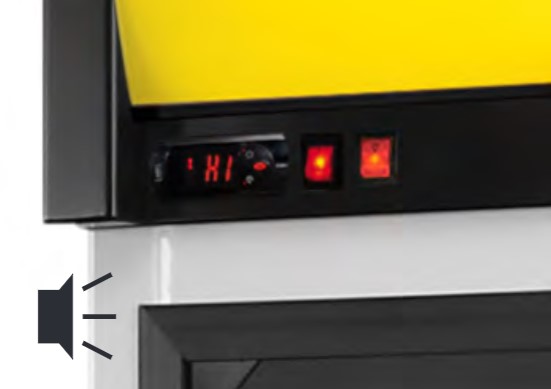 ovládací panel rapa chladničky